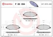 BREMBO P 83 094