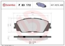 BREMBO P 83 172
