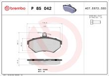 BREMBO P 85 042