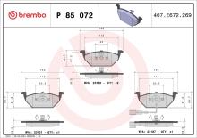 BREMBO P 85 072X
