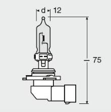 Ampoule HELLA 1 ✕ HB3 STANDARD - 8GH 005 635-121 au meilleur prix - Oscaro