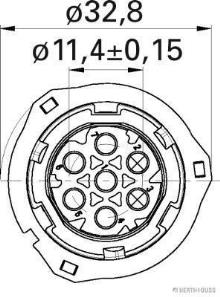 HERTH+BUSS ELPARTS 50390116