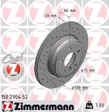 DISQUE FREIN ARRIERE BMW de référence 34212331279 sur