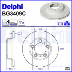 DELPHI BG3409C