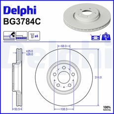 DELPHI BG3784C