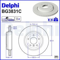 DELPHI BG3831C