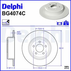 DELPHI BG4074C