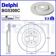 DELPHI BG5308C