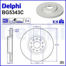 DELPHI BG5343C
