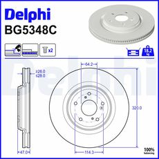 DELPHI BG5348C
