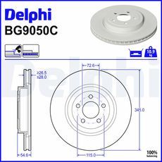 DELPHI BG9050C