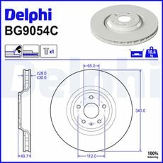 DELPHI BG9054C