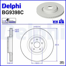 DELPHI BG9398C