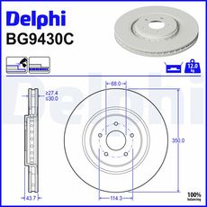 DELPHI BG9430C