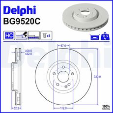 DELPHI BG9520C