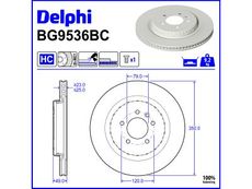 DELPHI BG9536BC