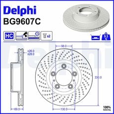 DELPHI BG9607C