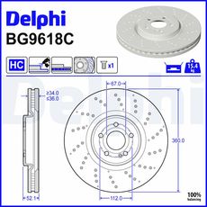 DELPHI BG9618C