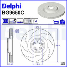 DELPHI BG9650C