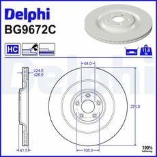 DELPHI BG9672C