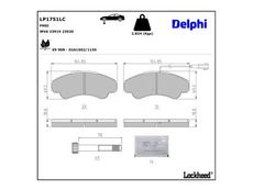DELPHI LP1751LC