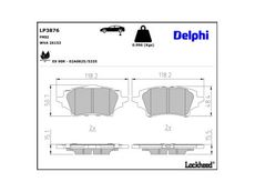 DELPHI LP3876