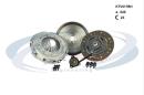 Kit Embrayage 4 Pièces Procodis France - Diamètre 229 Mm, 23 Dents - Compatible Divers Modèles, Certification ISO