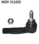 Rotule De Direction SKF Avant Droit VKDY 311019 - Pour VW Golf II/III/IV, Polo, Seat Ibiza