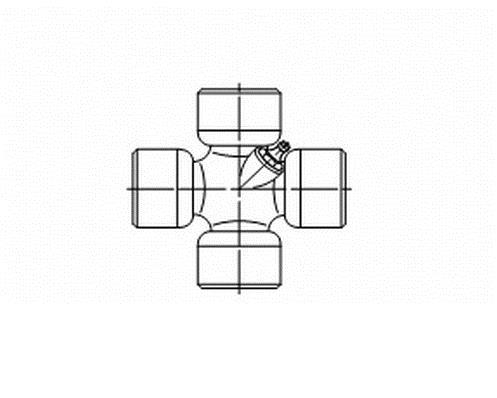 Articulação, veio longitudinal GKN ref. U 050