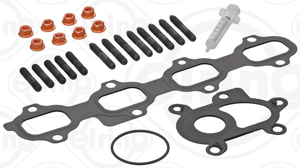 ELRING 518.980 Kit De Montage Compresseur – Compatible Renault Clio, Mégane, Scénic, Nissan Qashqai, Dacia Duster