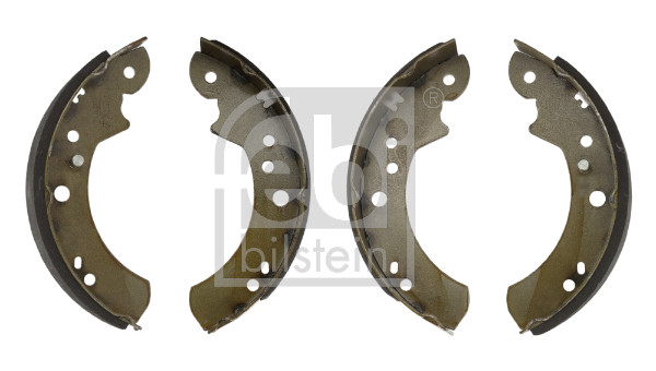 Jeu de 4 mâchoires de frein (Garniture de frein à tambour) FEBI BILSTEIN ref. 1000738