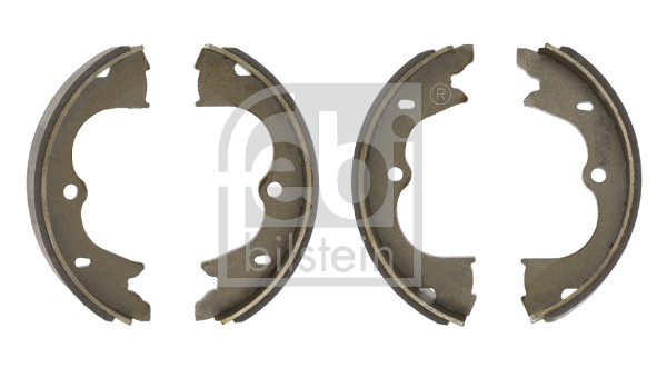 Jeu de 4 mâchoires de frein (Garniture de frein à tambour) FEBI BILSTEIN ref. 1000739