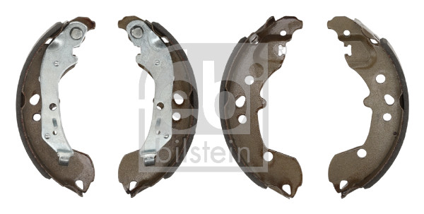 Jeu de 4 mâchoires de frein (Garniture de frein à tambour) FEBI BILSTEIN ref. 1000742