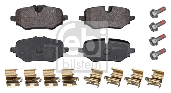 Jeu de 4 plaquettes de frein FEBI BILSTEIN 1002008
