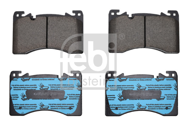 Jeu de 4 plaquettes de frein FEBI BILSTEIN 1003962