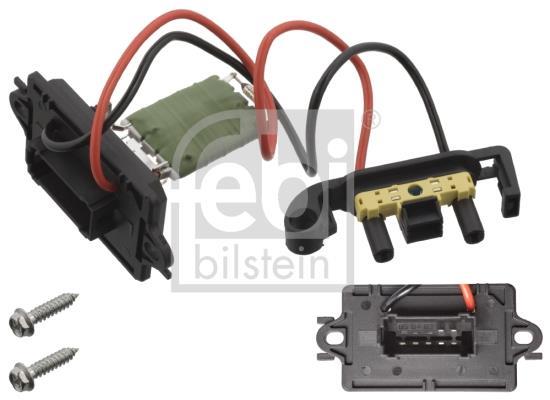 Résistance, pulseur d'air habitacle (Élément de commande, chauffage/ventilation) FEBI BILSTEIN ref. 101014