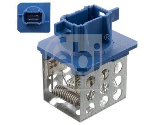 Résistance, pulseur d'air habitacle (Élément de commande, chauffage/ventilation) FEBI BILSTEIN ref. 102385