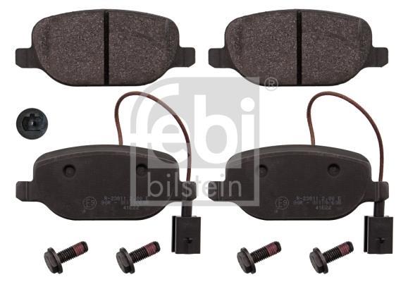 Jogo de 4 pastilhas de travão FEBI BILSTEIN ref. 116002