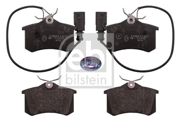 Jogo de 4 pastilhas de travão FEBI BILSTEIN ref. 116018
