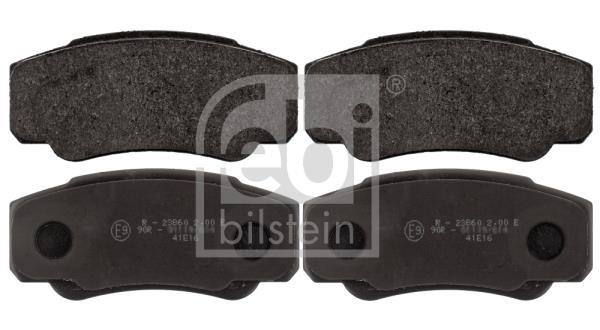 Jogo de 4 pastilhas de travão FEBI BILSTEIN ref. 116047