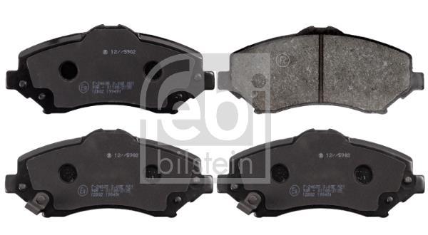 Jogo de 4 pastilhas de travão FEBI BILSTEIN ref. 116063