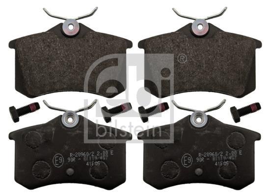 Jeu de 4 plaquettes de frein FEBI BILSTEIN ref. 116099