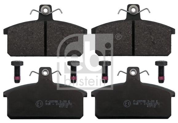Jogo de 4 pastilhas de travão FEBI BILSTEIN ref. 116100