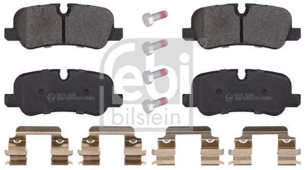 Jeu de 4 plaquettes de frein FEBI BILSTEIN ref. 116118