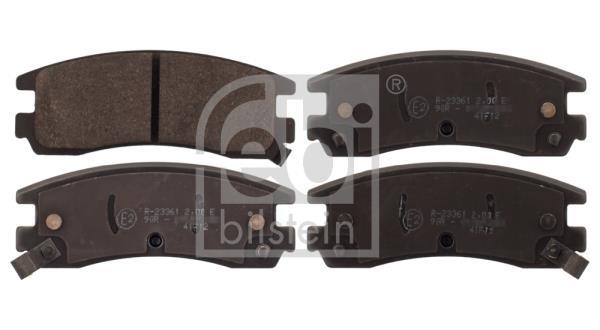 Jogo de 4 pastilhas de travão FEBI BILSTEIN ref. 116154