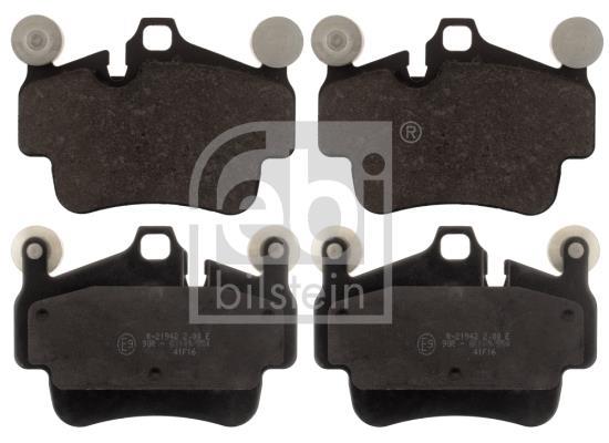 Jeu de 4 plaquettes de frein FEBI BILSTEIN ref. 116171