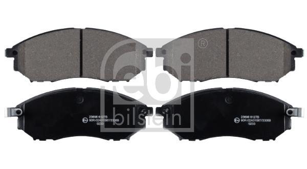 Jeu de 4 plaquettes de frein FEBI BILSTEIN ref. 116188