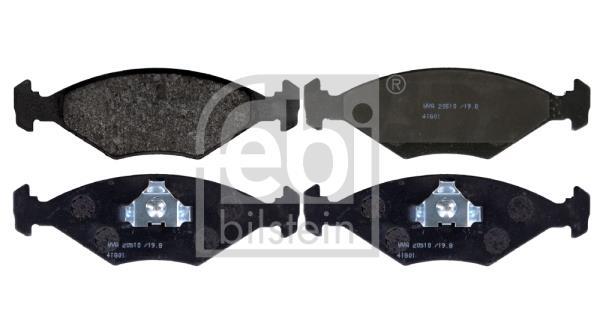 Jeu de 4 plaquettes de frein FEBI BILSTEIN 116217