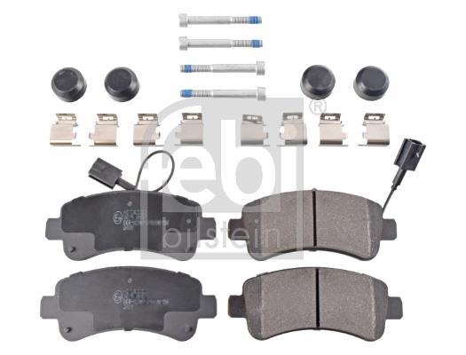 Jeu de 4 plaquettes de frein FEBI BILSTEIN ref. 116234