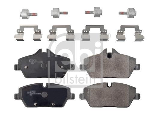 Jeu de 4 plaquettes de frein FEBI BILSTEIN 116235